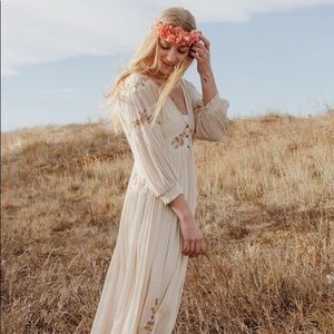 Free People Day Glow Midi Dress